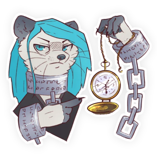 ⏰ Стикер «Plato» для Telegram