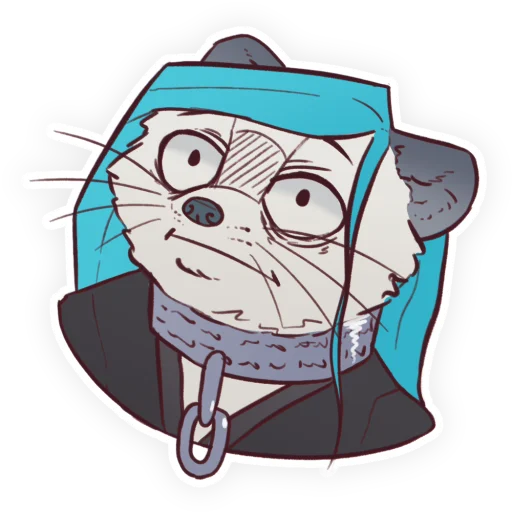 😰 Стикер «Plato» для Telegram