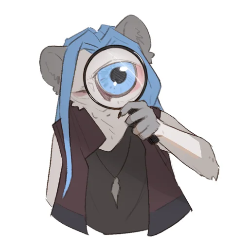 👁 Стикер «Plato» для Telegram