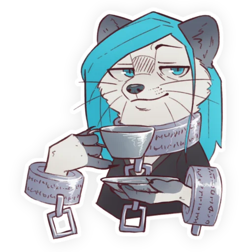 ☕️ Стикер «Plato» для Telegram