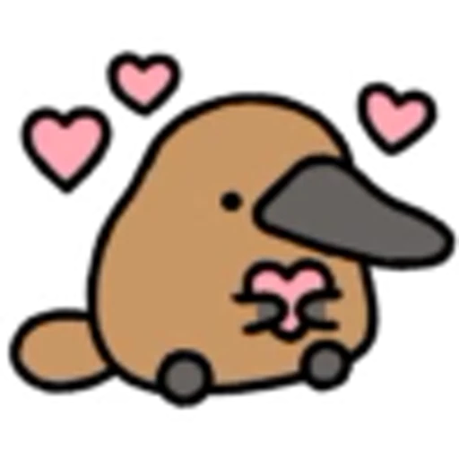 💕 Эмодзи «Platypus» для Telegram