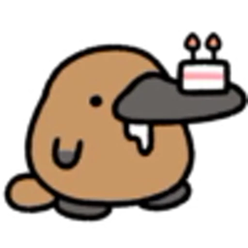 🎂 Эмодзи «Platypus» для Telegram