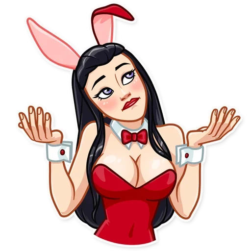 🤷‍♀️ Стикер «Playboy Girls» для Telegram