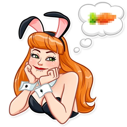 😏 Стикер «Playboy Girls» для Telegram