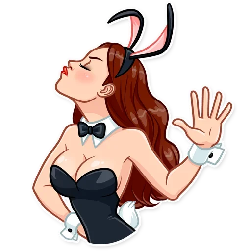 🙅‍♀️ Стикер «Playboy Girls» для Telegram