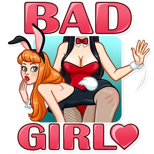 😏 Стикер «Playboy Girls» для Telegram
