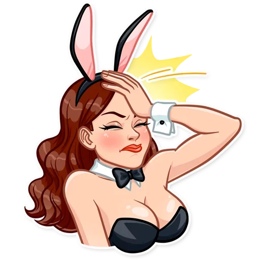 🤦‍♀️ Стикер «Playboy Girls» для Telegram