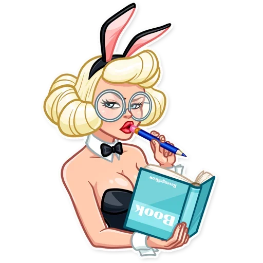 🤔 Стикер «Playboy Girls» для Telegram