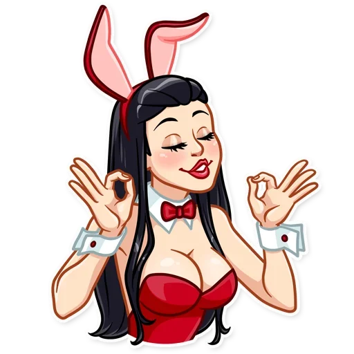 👌 Стикер «Playboy Girls» для Telegram