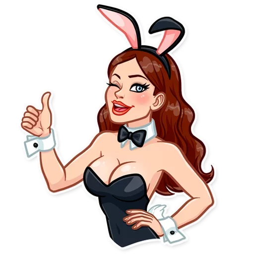 👍 Стикер «Playboy Girls» для Telegram