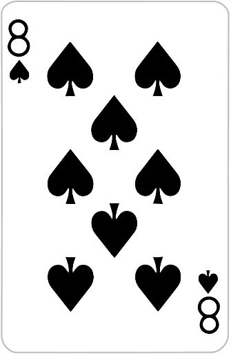 8⃣ Стикер «Playing cards» для Telegram