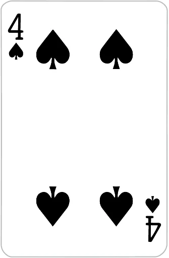 4⃣ Стикер «Playing cards» для Telegram