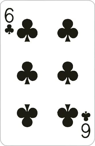 6⃣ Стикер «Playing cards» для Telegram
