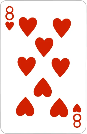 8⃣ Стикер «Playing cards» для Telegram