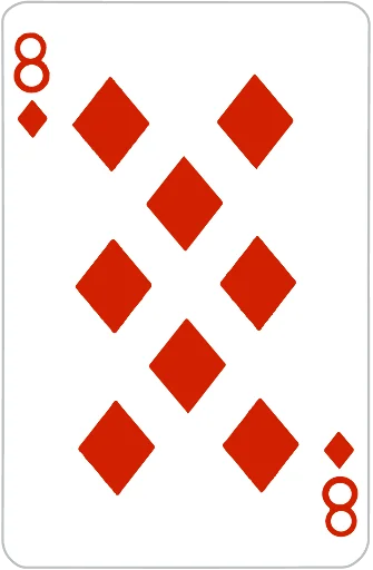 8⃣ Стикер «Playing cards» для Telegram