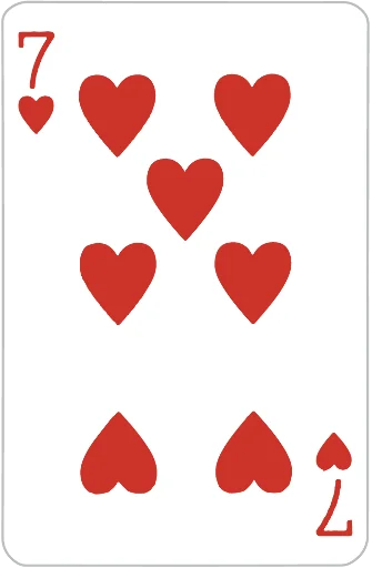7⃣ Стикер «Playing cards» для Telegram