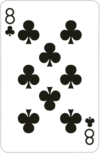 8⃣ Стикер «Playing cards» для Telegram