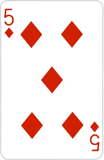 5⃣ Стикер «Playing cards» для Telegram