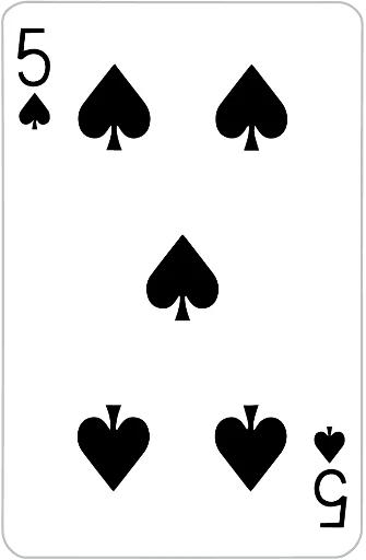 5⃣ Стикер «Playing cards» для Telegram