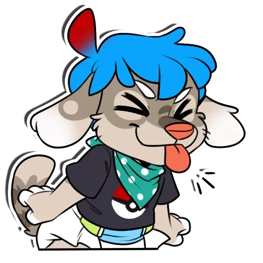 😔 Стикер «play with me» для Telegram