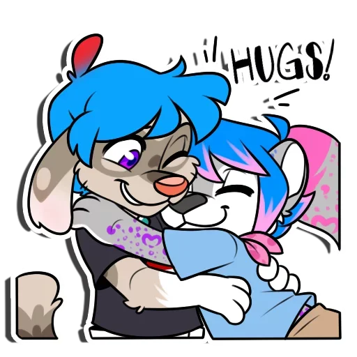 😛 Стикер «play with me» для Telegram