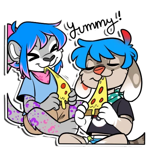 😝 Стикер «play with me» для Telegram
