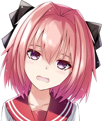 😠 Стикер «Potironic loli» для Telegram