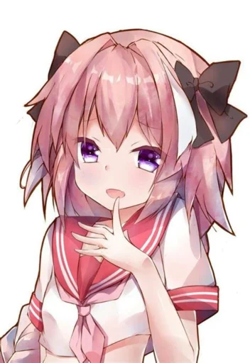 😜 Стикер «Potironic loli» для Telegram
