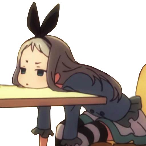 😓 Стикер «Potironic loli» для Telegram