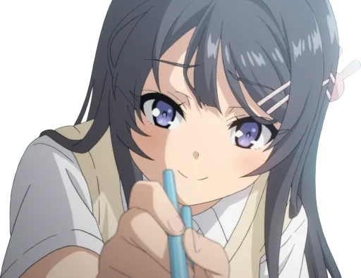 🤗 Стикер «Potironic loli» для Telegram