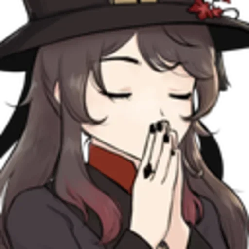🙏 Стикер «Potironic loli» для Telegram