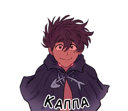 😊 Стикер «Замок Пловца» для Telegram
