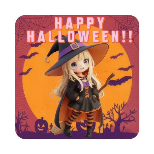 🎃 Стикер «Медведица тян» для Telegram