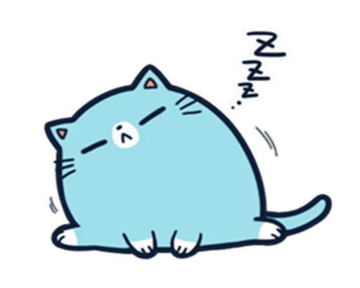 😴 Стикер «plumpy» для Telegram