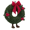 Стикер 3 plush christmas