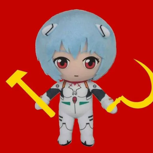 😀 Стикер «Plush_Rei» для Telegram