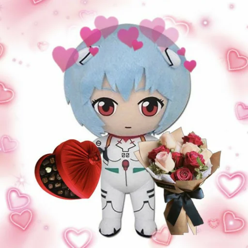 😀 Стикер «Plush_Rei» для Telegram