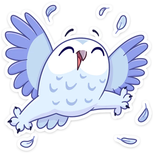 ☺️ Стикер «Сова Плюша • Plush Owl» для Telegram