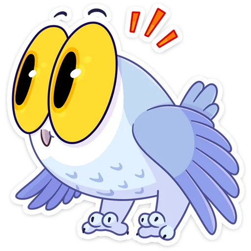 😳 Стикер «Сова Плюша • Plush Owl» для Telegram