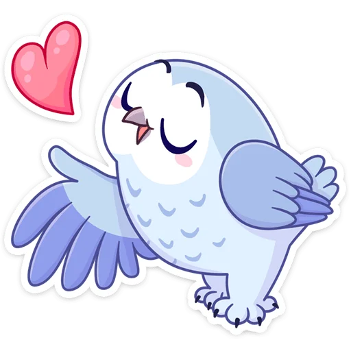 😘 Стикер «Сова Плюша • Plush Owl» для Telegram