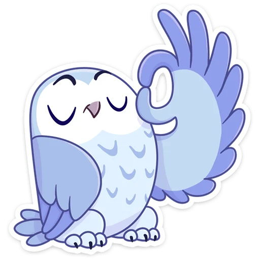 👌 Стикер «Сова Плюша • Plush Owl» для Telegram