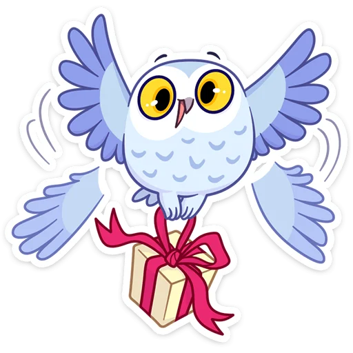 🎁 Стикер «Сова Плюша • Plush Owl» для Telegram