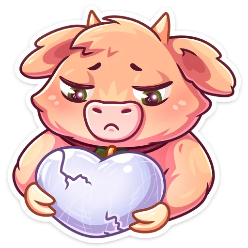 💔 Стикер «Плюшик» для Telegram