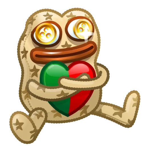 💎 Стикер «Plush Pepe» для Telegram