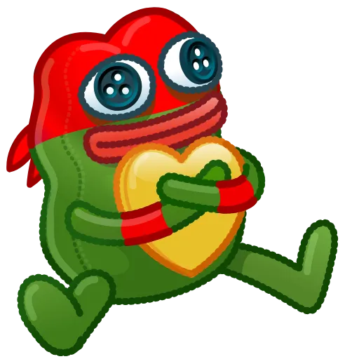 💎 Стикер «Plush Pepe» для Telegram