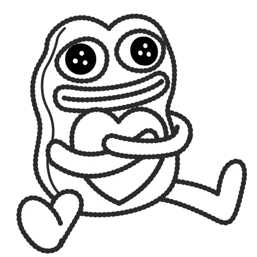 💎 Стикер «Plush Pepe» для Telegram
