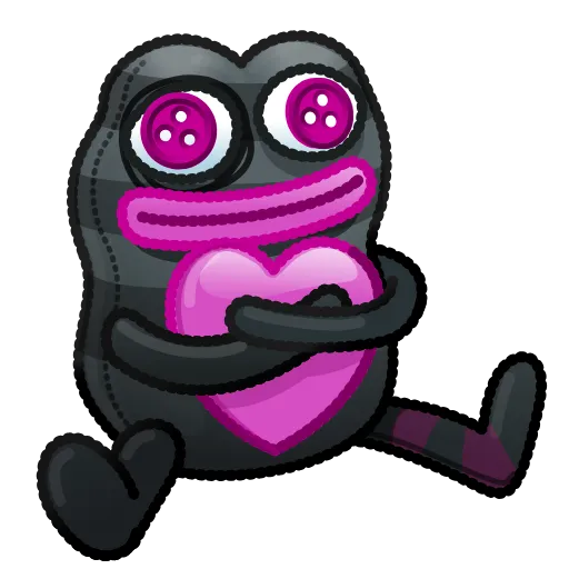 💎 Стикер «Plush Pepe» для Telegram