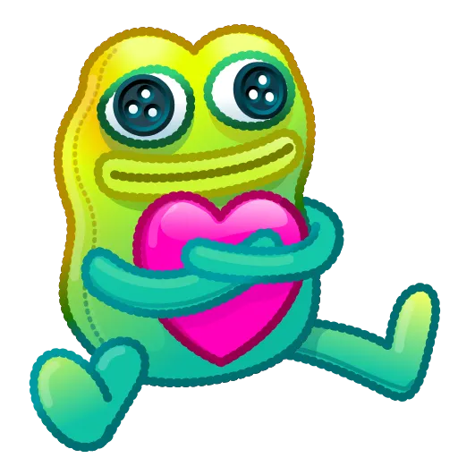 💎 Стикер «Plush Pepe» для Telegram