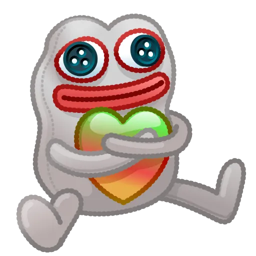 💎 Стикер «Plush Pepe» для Telegram