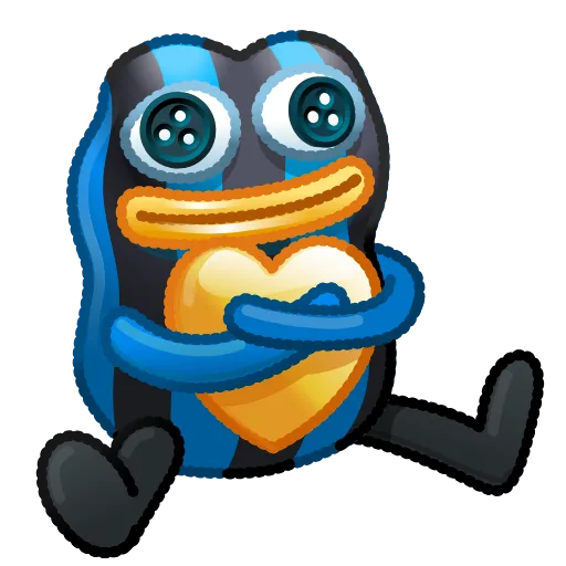💎 Стикер «Plush Pepe» для Telegram